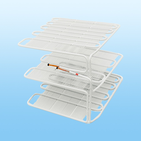 Wire tube evaporator