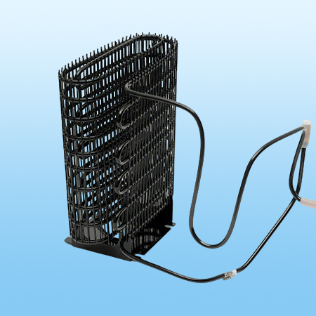 Wire tube condenser