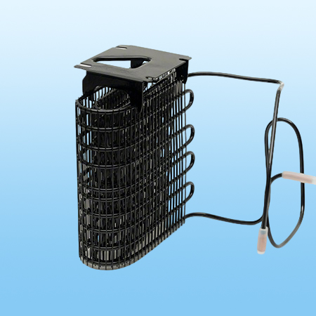 Wire tube condenser