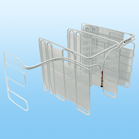 Wire tube evaporator